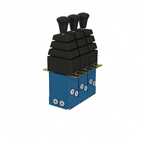 Блок гидроуправления с тремя рукоятками серии 240BHM